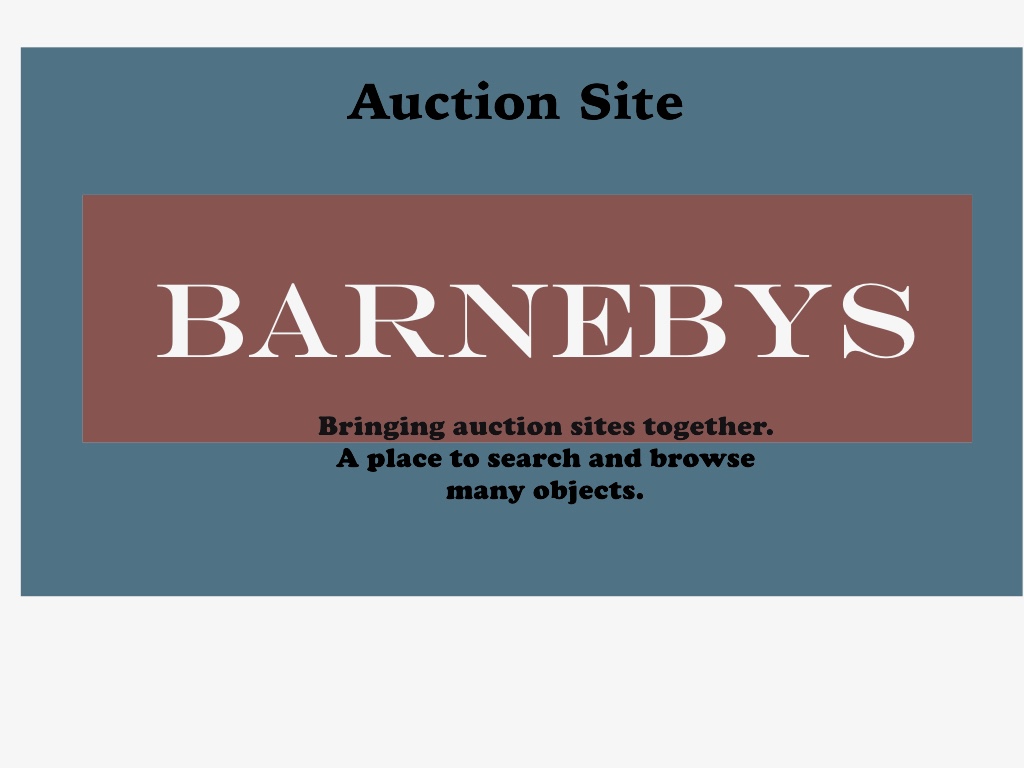 Barnebys auction